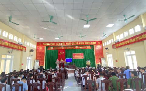 Đảng bộ  xã xã Phú Sơn tổ chức Hội nghị  Học tập chuyên đề năm 2023, sơ kết 6 tháng đầu năm và triển khai phương hướng, nhiệm vụ 6 tháng  cuối năm 2023.